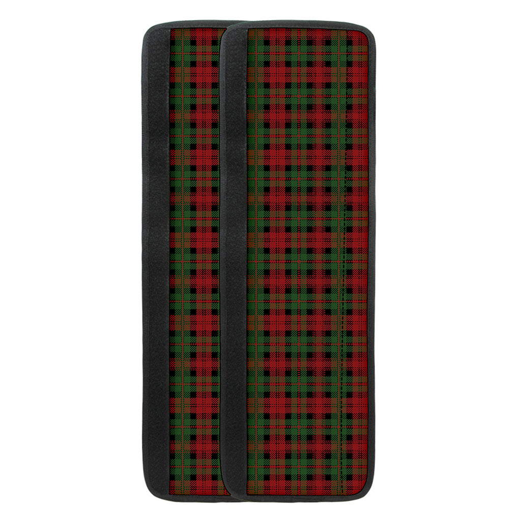 Christmas Tartan Pattern Print Refrigerator Handle Covers