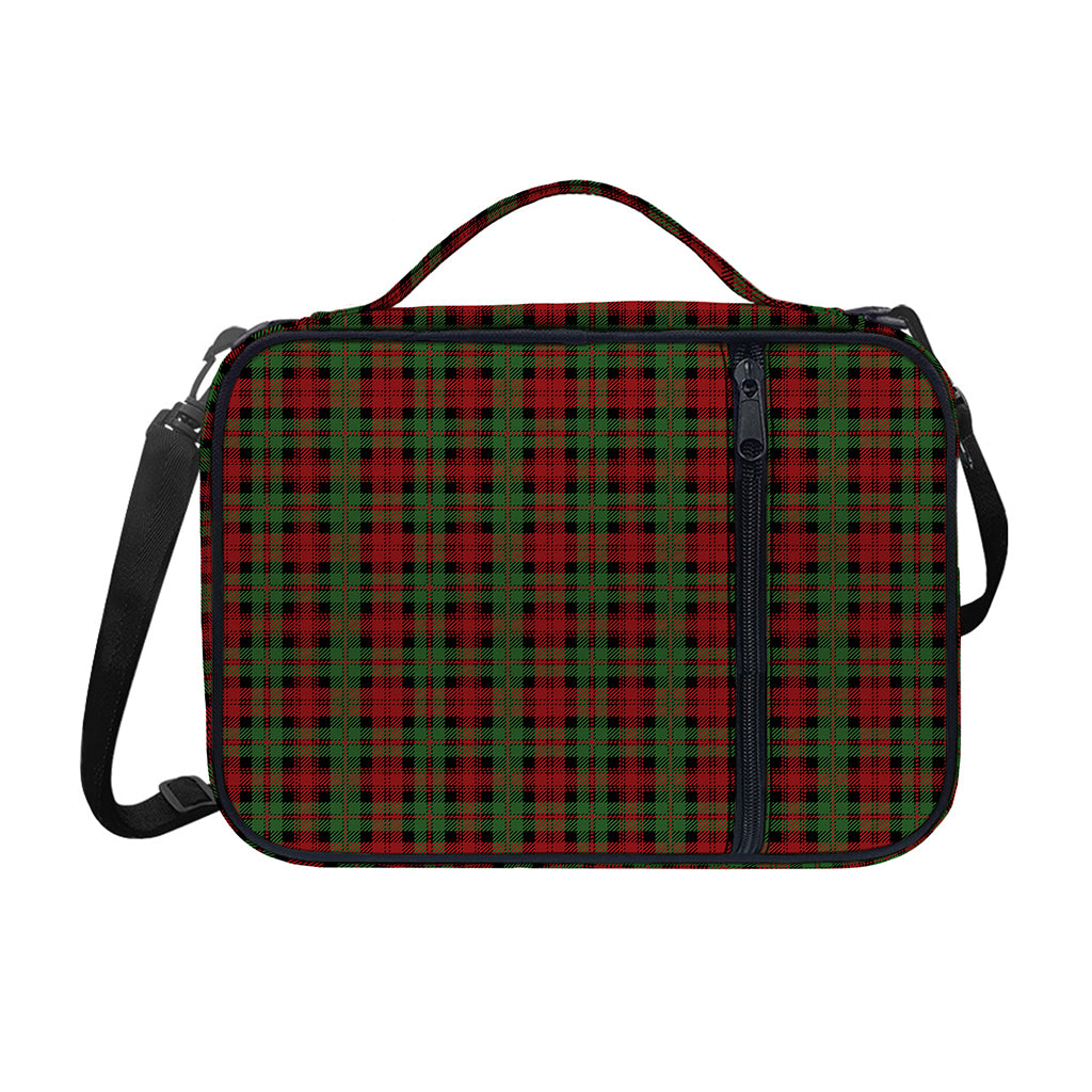Christmas Tartan Pattern Print Shoulder Strap Bible Bag