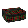 Christmas Tartan Pattern Print Small Lunch Bag