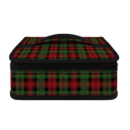 Christmas Tartan Pattern Print Small Lunch Bag