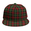 Christmas Tartan Pattern Print Snapback Cap