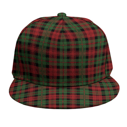 Christmas Tartan Pattern Print Snapback Cap