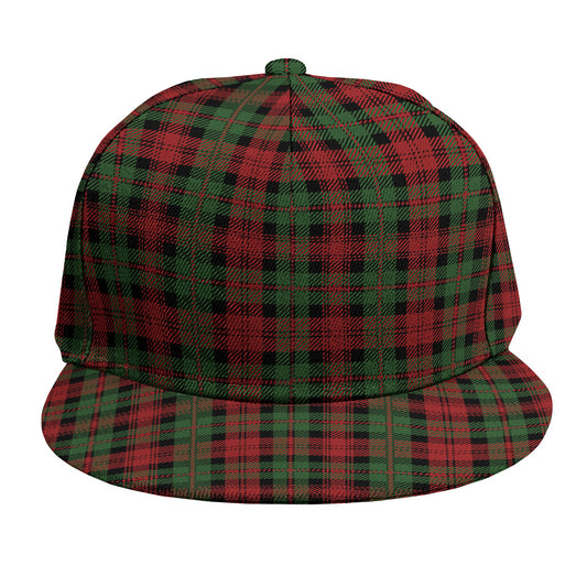Christmas Tartan Pattern Print Snapback Cap