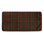 Christmas Tartan Pattern Print Towel