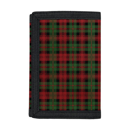 Christmas Tartan Pattern Print Trifold Wallet