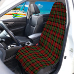Christmas Tartan Pattern Print Waterproof Car Seat Cover