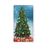 Christmas Tree And Snow Print Baby Crib Sheet