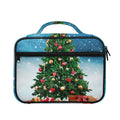 Christmas Tree And Snow Print Briefcase Bible Bag