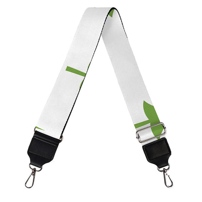 Christmas Tree And Star Pattern Print Bag Strap