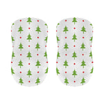 Christmas Tree And Star Pattern Print Bar Stool Covers