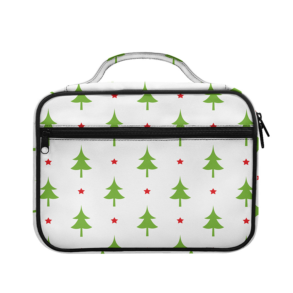 Christmas Tree And Star Pattern Print Briefcase Bible Bag