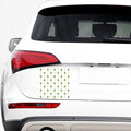 Christmas Tree And Star Pattern Print Car Sticker