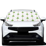 Christmas Tree And Star Pattern Print Car Windshield Snow Cover