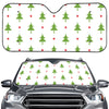 Christmas Tree And Star Pattern Print Car Windshield Sun Shade