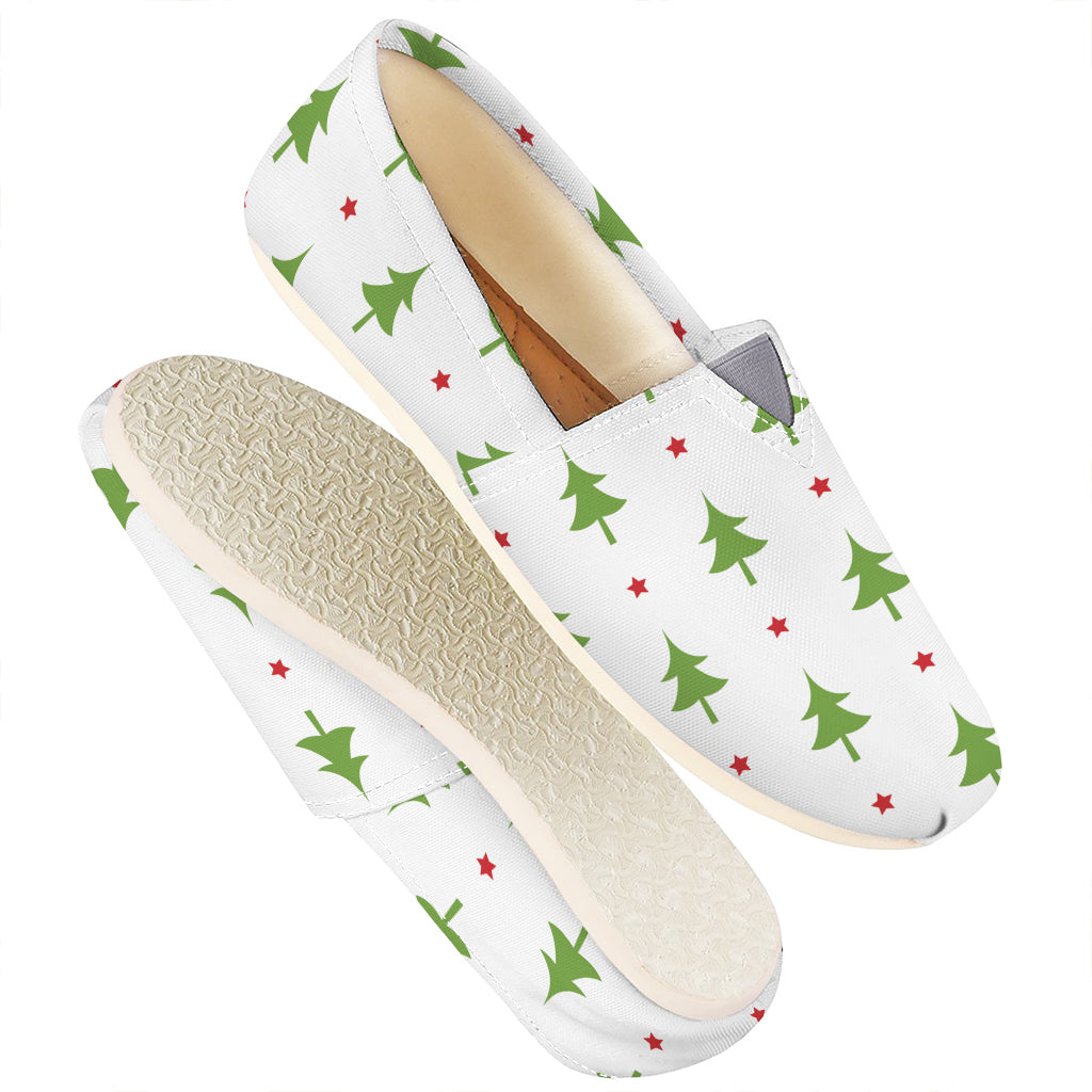 Christmas Tree And Star Pattern Print Casual Shoes