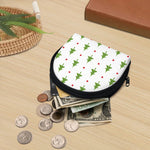 Christmas Tree And Star Pattern Print Coin Purse
