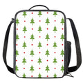 Christmas Tree And Star Pattern Print Crossbody Lunch Bag