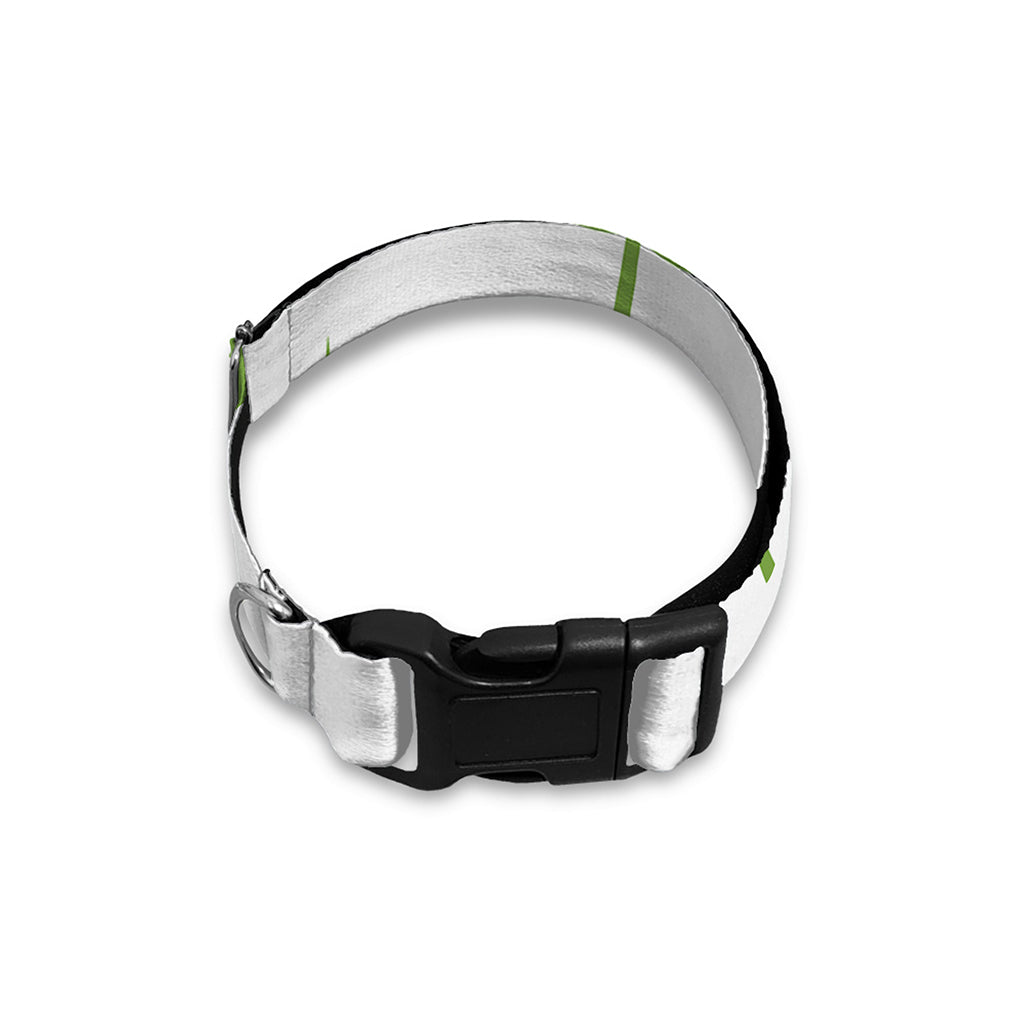 Christmas Tree And Star Pattern Print Dog Collar