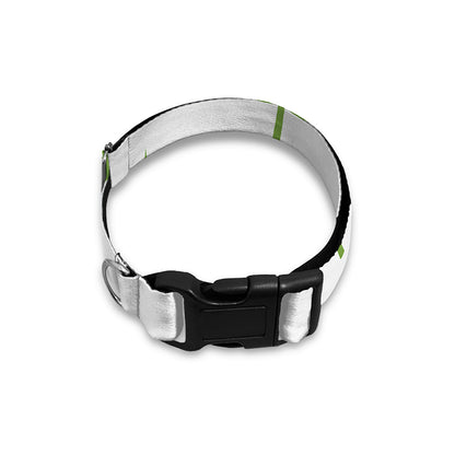 Christmas Tree And Star Pattern Print Dog Collar
