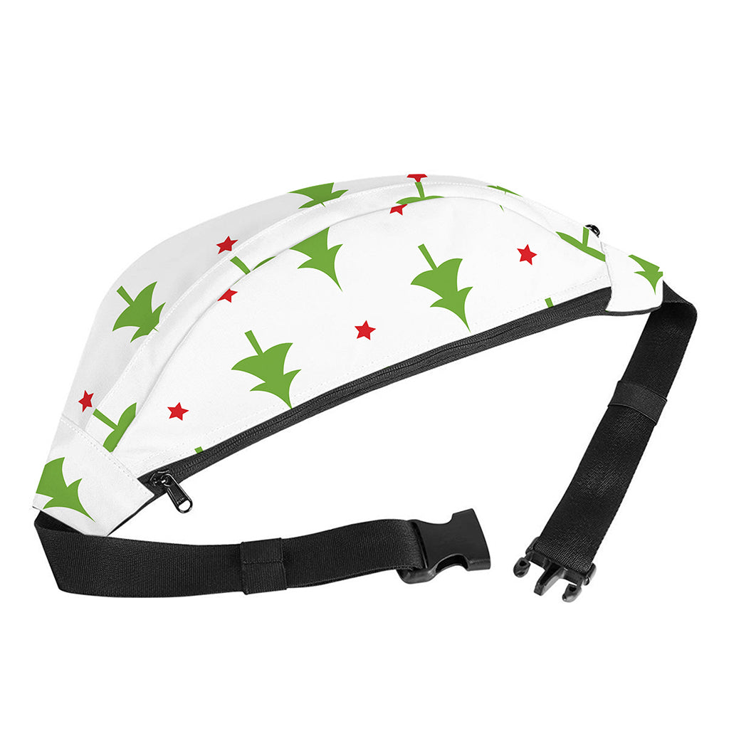 Christmas Tree And Star Pattern Print Fanny Pack