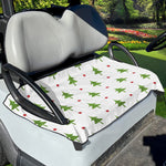 Christmas Tree And Star Pattern Print Golf Cart Seat Cover