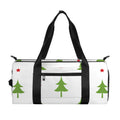 Christmas Tree And Star Pattern Print Gym Bag