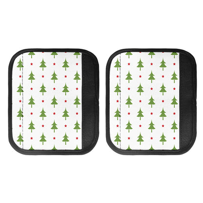 Christmas Tree And Star Pattern Print Handle Covers