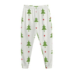 Christmas Tree And Star Pattern Print Jogger Pants