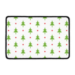Christmas Tree And Star Pattern Print Kitchen Mat