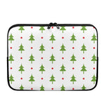 Christmas Tree And Star Pattern Print Laptop Sleeve