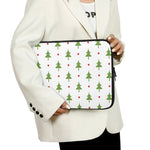 Christmas Tree And Star Pattern Print Laptop Sleeve