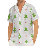 Christmas Tree And Star Pattern Print Men's Deep V-Neck Shirt