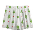 Christmas Tree And Star Pattern Print Mesh Shorts