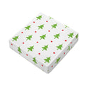 Christmas Tree And Star Pattern Print Outdoor Seat Cushion Cover