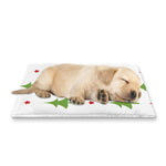 Christmas Tree And Star Pattern Print Pet Cooling Mat Cover