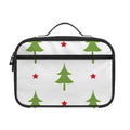 Christmas Tree And Star Pattern Print Portable Lunch Bag