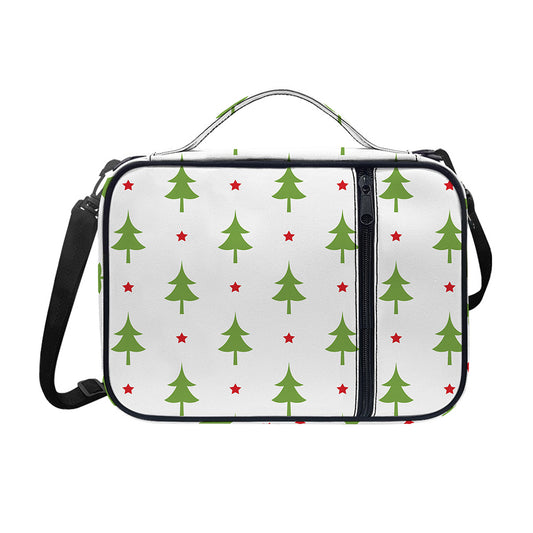 Christmas Tree And Star Pattern Print Shoulder Strap Bible Bag