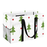 Christmas Tree And Star Pattern Print Utility Tote Bag