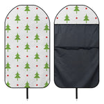Christmas Tree And Star Pattern Print Waterproof Car Seat Cover