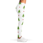 Christmas Tree And Star Pattern Print Women's Leggings