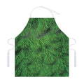 Christmas Tree Branches Print Adjustable Apron