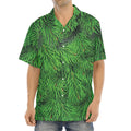 Christmas Tree Branches Print Aloha Shirt