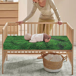 Christmas Tree Branches Print Baby Crib Sheet