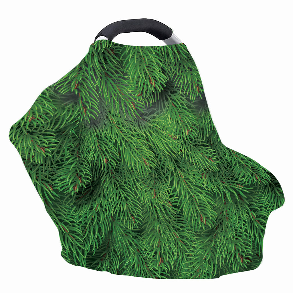 Christmas Tree Branches Print Baby Seat Cover