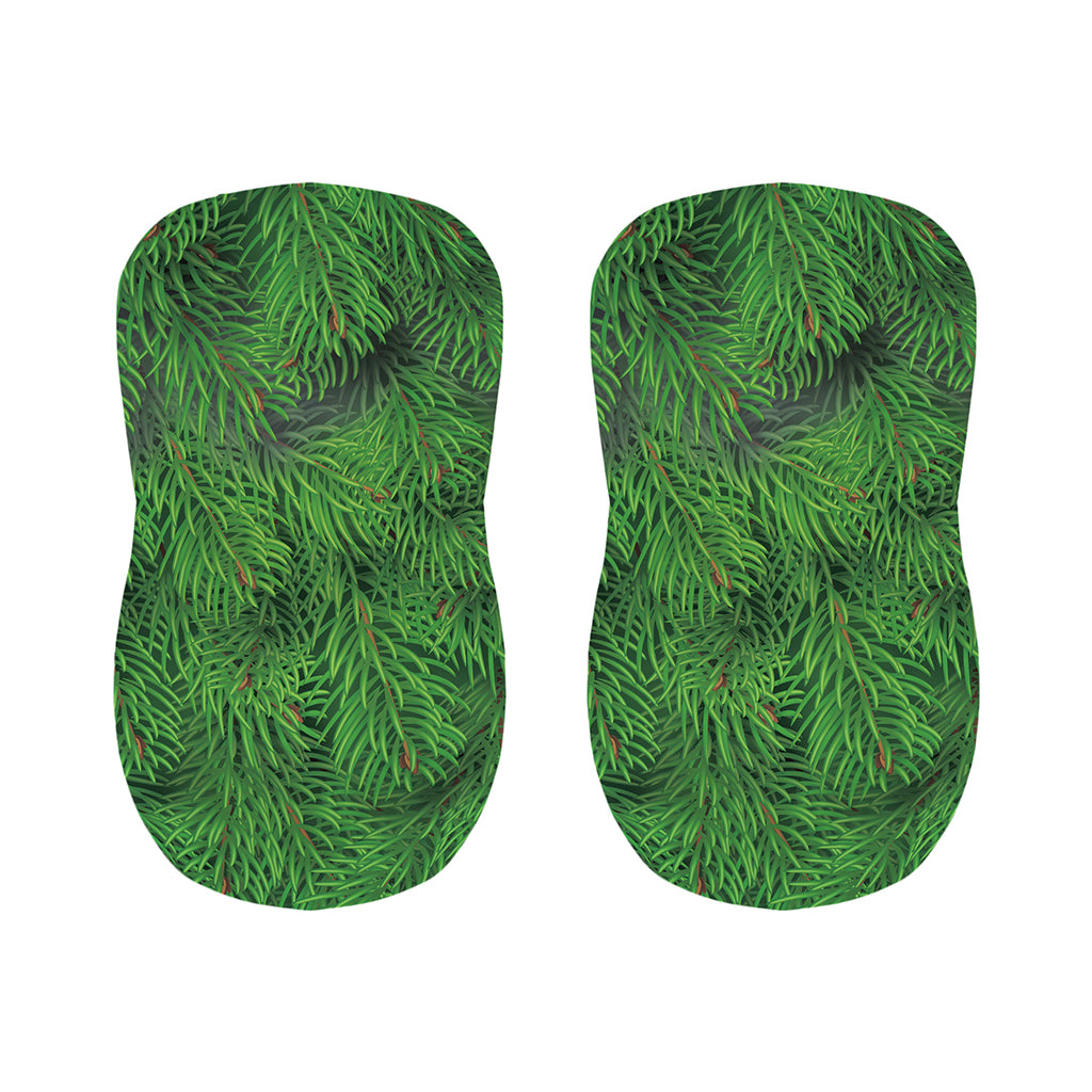 Christmas Tree Branches Print Bar Stool Covers