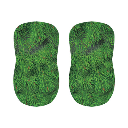 Christmas Tree Branches Print Bar Stool Covers