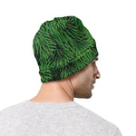 Christmas Tree Branches Print Beanie