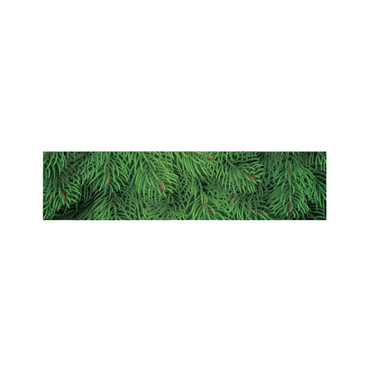 Christmas Tree Branches Print Bed Runner