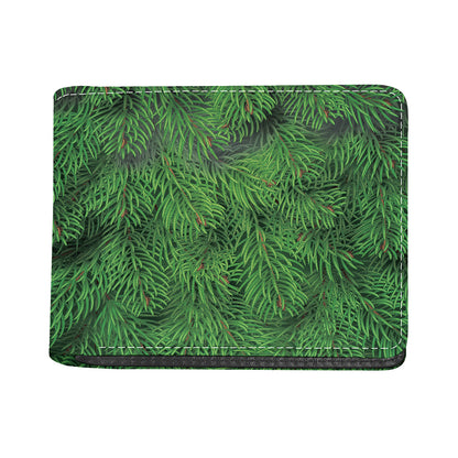 Christmas Tree Branches Print Bifold Wallet