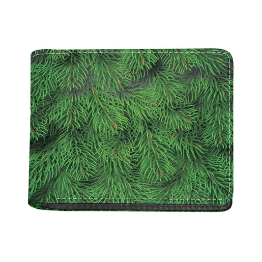 Christmas Tree Branches Print Bifold Wallet